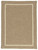 9' Tortilla Beige and Neutral Beige Reversible Square Area Rug - IMAGE 1