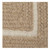9' Tortilla Beige and Neutral Beige Reversible Square Area Rug - IMAGE 2