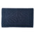 20" x 31" Navy Blue Damask Jacquard Bordered Bath Mat - IMAGE 1