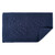 20" x 31" Navy Blue Damask Jacquard Bordered Bath Mat - IMAGE 2