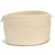 14" Beige Handmade Braided Basket - IMAGE 1