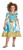 Aqua Blue and Gold Brave Merida Classic Child Girls Halloween Costume - Medium - IMAGE 1