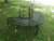 4' Solid Black Home Furniture Collections Semi-Circle Tree-Wrap Bench - IMAGE 5
