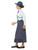 Gray and White Victorian Suffragette Girl Child Halloween Costume - Large - IMAGE 3