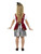 42.5" Red and White Deluxe Pirate Girl Child Halloween Costume with Dress and Hat - Large - IMAGE 3