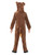 41" Brown and Black Dog Unisex Child Halloween Costume with Hood - Medium - IMAGE 4