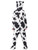 42" Black and White Cow Unisex Child Halloween Costume - Large - IMAGE 4