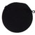 15" Black Braided Chair Pad - IMAGE 1