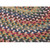 11' x 14' Red, Blue, and Yellow Braided Oval Area Throw Rug - IMAGE 2
