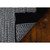 8' x 10' Black and White Handcrafted Reversible Rectangular Area Throw Rug - IMAGE 5