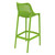41.25" Green Solid Outdoor Patio Bar Stool - IMAGE 2