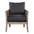 34” Encore Dark Gray Armchair - IMAGE 1