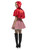 50" Red and Pink Fever Red Riding Hood Women Adult Halloween Costume - Small - IMAGE 3