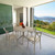 31.5" Taupe Brown Solid Square Dining Table
