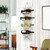 30" White Nautical Rope Vertical Wall Mounted Wooden Wine Rack - IMAGE 2
