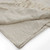 90" Cream Geometric Diamond Coverlet with Fringe - Queen Size - IMAGE 4