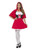 48" Red and White Riding Hood Women Adult Halloween Costume - Large - IMAGE 1