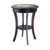 27" Cappuccino Elegant Cassie Wooden Round Accent Table - IMAGE 1