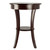 27" Cappuccino Elegant Cassie Wooden Round Accent Table - IMAGE 2