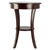 27" Cappuccino Elegant Cassie Wooden Round Accent Table - IMAGE 4