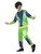47.5" Green and Blue 1980's Style Height of Fashion Shell Suit Men Adult Halloween Costume - Large - IMAGE 2