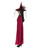 49" Red and Black Women Adult Halloween Reversible Cape Costume Accessory - One Size - IMAGE 2