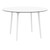 5-Piece White Round Dining Set 47.5" - IMAGE 4