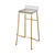 34” Gold Hyperion Bar Stool - IMAGE 1