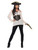 49" Ivory and Black Pirate Deluxe Women Adult Halloween Costume - Medium - IMAGE 1