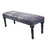 47" Antique Blue Distressed Rectangular Bench - IMAGE 5