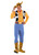 Orange and Blue Disney's Woody Men Adult Halloween Costume - XL - IMAGE 1