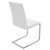 Set of 2 White Foster Contemporary Dining Chair 38.5” - IMAGE 4