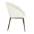 31" Copper and Cream Velvet Renee Contemporary Chair - IMAGE 2