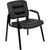 33.5" Black Contemporary Mid Back Executive Reception Chair - IMAGE 2