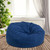 42" Blue Oversized Denim Kids Bean Bag Chair - IMAGE 3