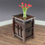 Zoey Side Table Faux Marble Top with 2 Baskets - IMAGE 6