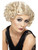 26" Blonde Beige 1920's Style Short and Wavy Flapper Women Adult Halloween Bob Wig Costume Accessory - One Size - IMAGE 2