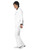 49" White and Black 1970's Style Suit Party Men Adult Halloween Costume - Extra Large - IMAGE 2