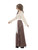 41" White and Ivory Possessed Judy Women Adult Halloween Costume - Small - IMAGE 2