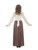 41" White and Ivory Possessed Judy Women Adult Halloween Costume - Small - IMAGE 3