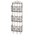 29" Brown Rustic Vintage Charm Triple Wall Rack - IMAGE 1