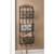 29" Brown Rustic Vintage Charm Triple Wall Rack - IMAGE 2