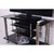 39" Black Contemporary Style Wide Glass TV Stand - IMAGE 3