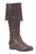 Brown Jack Pirate Men Adult Halloween Boot Costume Accessory - Medium - IMAGE 1