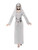 48" Gray Gothic Nun Women Adult Halloween Costume - Small - IMAGE 2