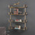 40”Iron Wall Mounted Shelf with Tempered Glass Shelves - IMAGE 2