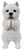 West Highland Terrier Puppy Outdoor Garden Statue - 8.5" - IMAGE 1