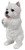 West Highland Terrier Puppy Outdoor Garden Statue - 8.5" - IMAGE 3