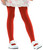 Red Opaque Size Tights Girl Child Halloween Costume - Large - IMAGE 1