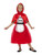 50" Red and White Riding Girl Child Halloween Costume with Hood - Small - IMAGE 1